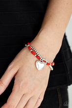 Load image into Gallery viewer, Candy Gram - Red Stretch Bracelet
