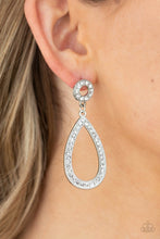 Load image into Gallery viewer, Regal Revival - White Earrings
