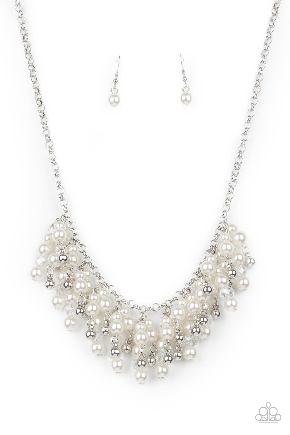 Champagne Dreams - White Necklace