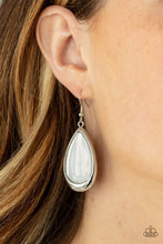 Load image into Gallery viewer, A World To SEER - White Earrings
