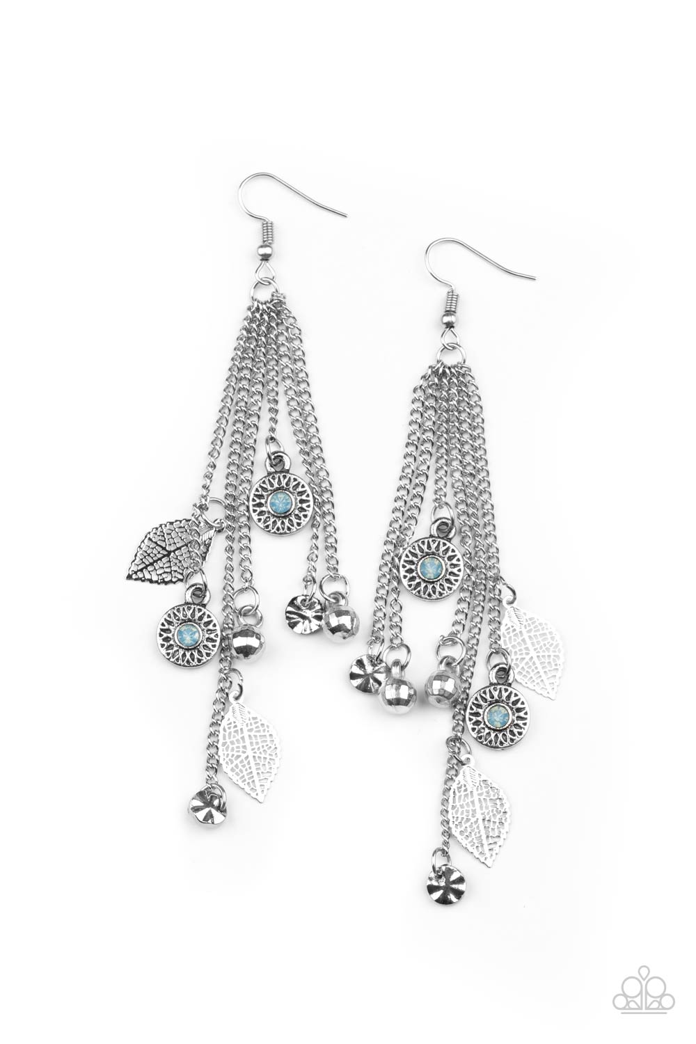 A Natural Charmer - Blue Earrings