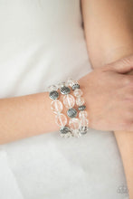 Load image into Gallery viewer, Crystal Charisma - White Stretch Bracelet
