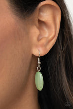 Load image into Gallery viewer, Beachside Boardwalk - Green Earrings/ Necklace Set
