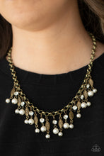 Load image into Gallery viewer, Cosmopolitan Couture - Brass Necklace
