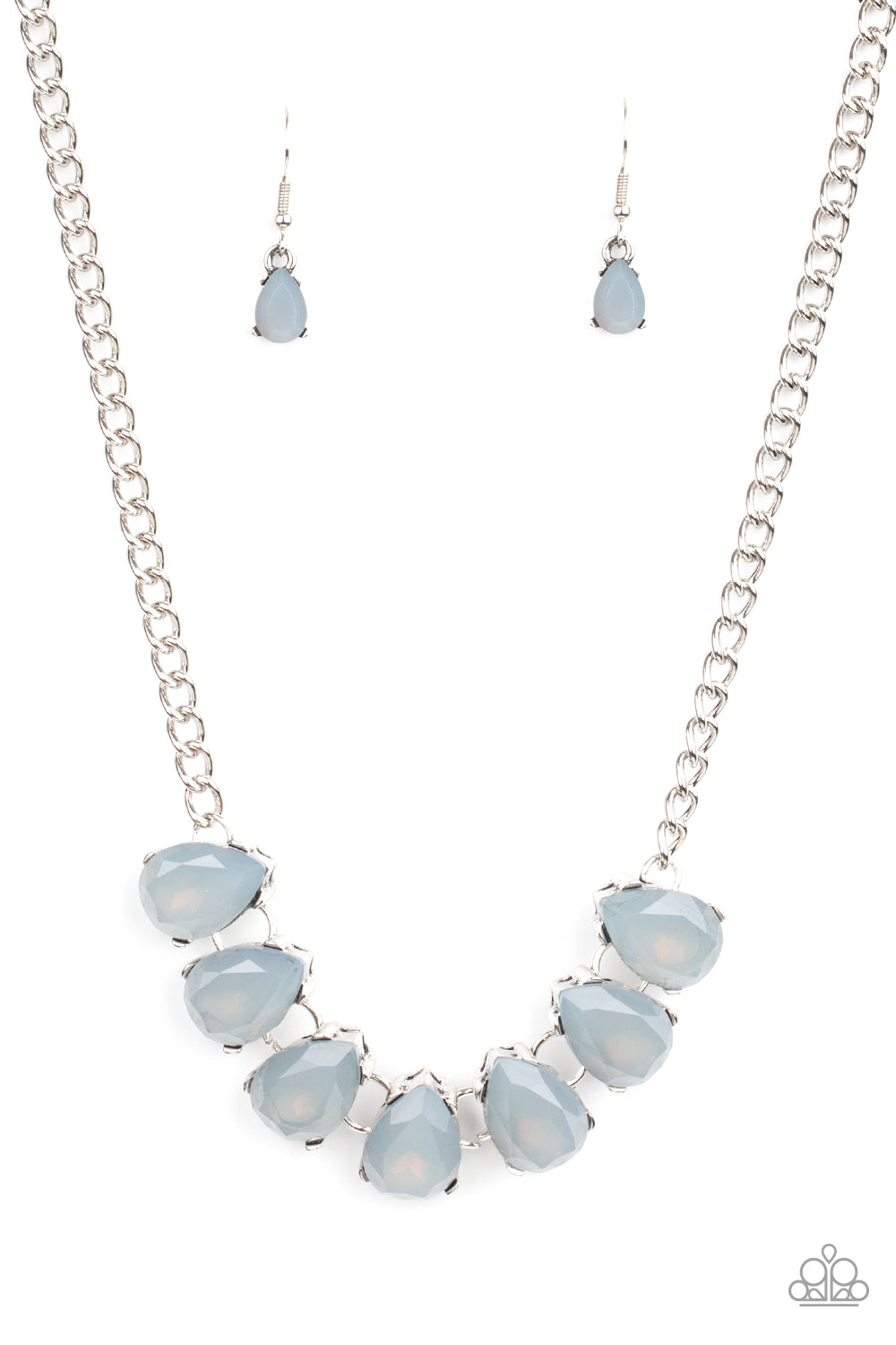 Above The Clouds - Silver Necklace Set