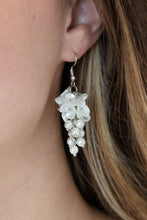 Load image into Gallery viewer, Bountiful Bouquets - White Earrings
