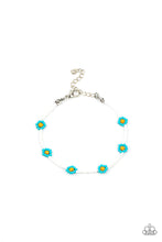 Load image into Gallery viewer, Camp Flower Power - Blue Bracelet
