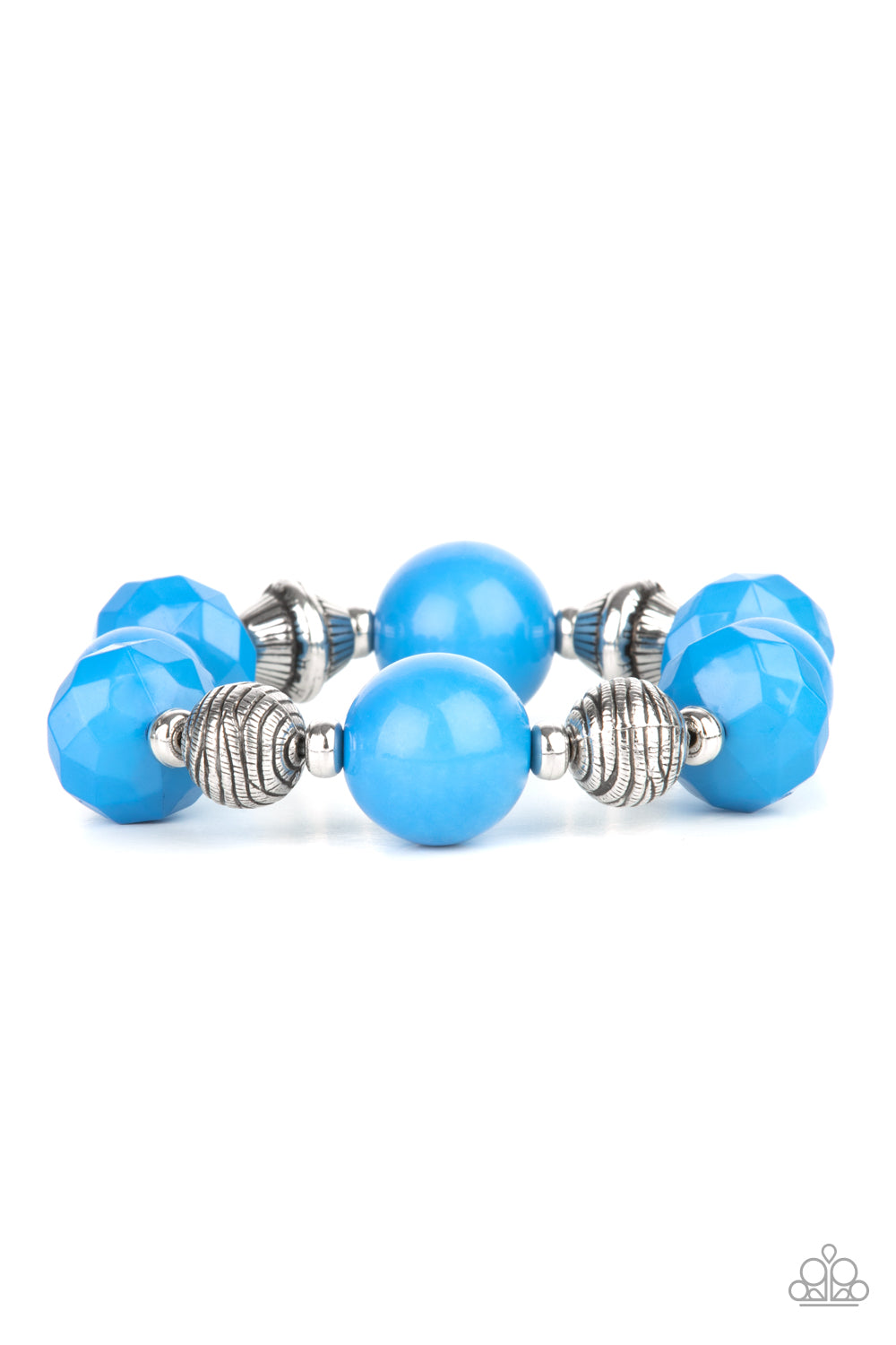 Day Trip Discovery - Blue stretch bracelet