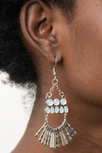 Load image into Gallery viewer, A FLARE For Fierceness - White Earrings
