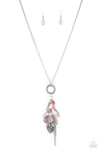 Load image into Gallery viewer, AMOR to Love - Pink Earrings/ Necklace Set
