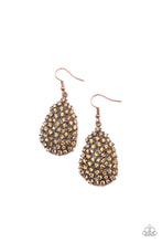 Load image into Gallery viewer, Daydreamy Dazzle - Copper earrings
