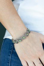 Load image into Gallery viewer, Colorfully Celestial - Green Stretch Bracelet
