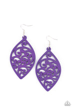 Load image into Gallery viewer, Coral Garden - Purple Earrings
