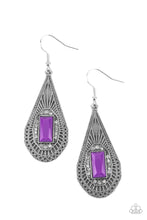 Load image into Gallery viewer, Deco Dreaming - Purple earnings
