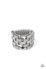 Load image into Gallery viewer, Checkered Couture - Silver Ring
