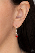 Load image into Gallery viewer, American Anthem - Red Earrings/ Necklace Set
