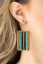 Load image into Gallery viewer, Beadwork Wonder - Black Multi Earrings
