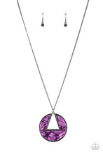 Load image into Gallery viewer, Chromatic Couture - Purple Necklace
