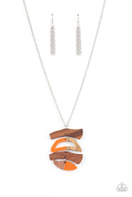 Load image into Gallery viewer, A WOODWORK In Progress - Orange Necklace Set
