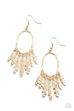 Load image into Gallery viewer, Artisan Aria - Gold Earrings
