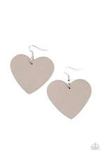 Load image into Gallery viewer, Country Crush - Silver Heart Earrings
