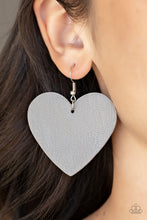 Load image into Gallery viewer, Country Crush - Silver Heart Earrings
