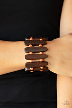 Load image into Gallery viewer, Coronado Cabana - Orange Stretch Bracelet
