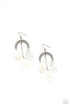 Load image into Gallery viewer, Atlantis Ambience - White Earrings
