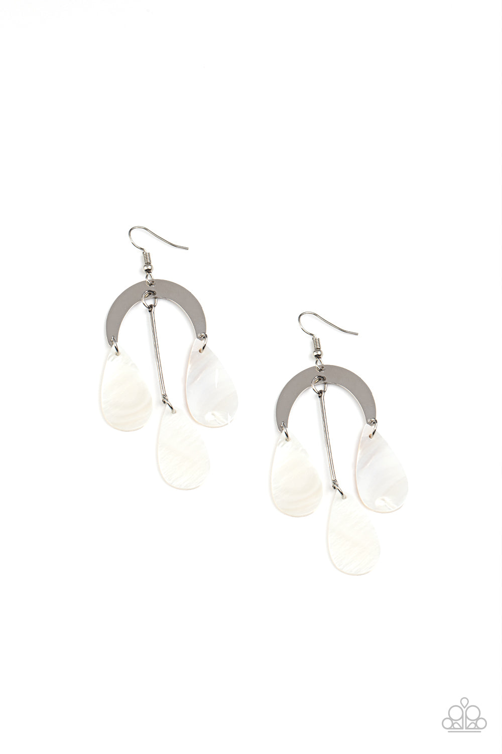 Atlantis Ambience - White Earrings