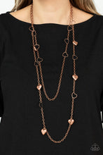 Load image into Gallery viewer, Chicly Cupid - Copper Necklace
