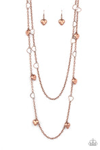 Load image into Gallery viewer, Chicly Cupid - Copper Necklace
