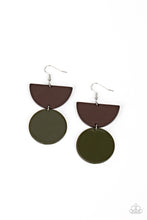 Load image into Gallery viewer, Beach Bistro - Green Earrings
