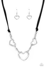 Load image into Gallery viewer, Fashionable Flirt - Black Necklace
