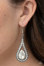 Load image into Gallery viewer, A-Lister Attitude - White Earrings
