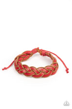 Load image into Gallery viewer, Alpine Alpha - Red Bracelet
