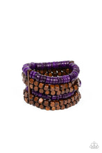 Load image into Gallery viewer, Fiji Fiesta - Purple Bracelet
