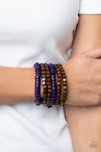 Load image into Gallery viewer, Fiji Fiesta - Purple Bracelet
