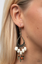 Load image into Gallery viewer, Adobe Air - Brass Earrings
