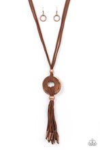 Load image into Gallery viewer, ARTISANS and Crafts - Copper Earrings/ Necklace Set
