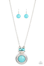 Load image into Gallery viewer, Archipelago Artisan - Blue Earrings/ Necklace Set
