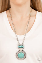 Load image into Gallery viewer, Archipelago Artisan - Blue Earrings/ Necklace Set
