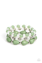 Load image into Gallery viewer, Beachside Brunch - Green Bracelet
