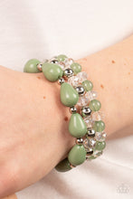 Load image into Gallery viewer, Beachside Brunch - Green Bracelet
