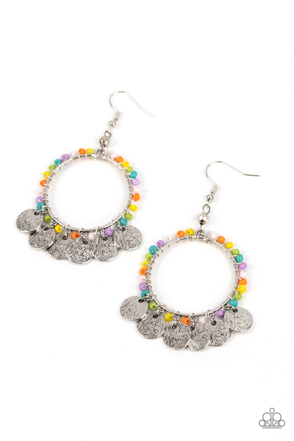 Bohemian Beach Blast - Multi Earrings