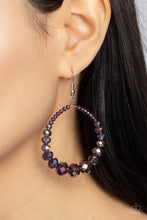 Load image into Gallery viewer, Astral Aesthetic - Purple Earrings
