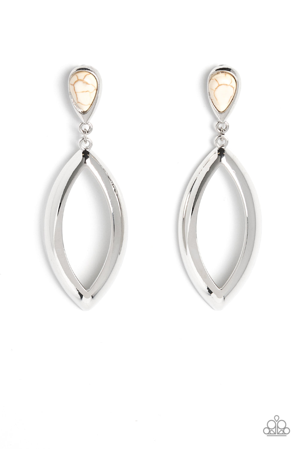 Artisan Anthem - White Earrings