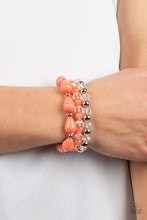 Load image into Gallery viewer, Beachside Brunch - Orange Bracelet
