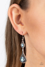 Load image into Gallery viewer, Dazzling Droplets - Blue Earrings
