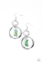 Load image into Gallery viewer, Good-Natured Spirit - Green Earrings
