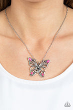 Load image into Gallery viewer, Badlands Butterfly - Pink Earrings/ Necklace Set
